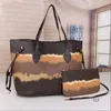 Totes Designers letter L High capacity women's Totes Cross Body Shoulder Bags Cosmetic Bag cell phone pocket 2pcs NO40156-4