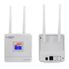 Tianjie RJ45 WAN / LANルーター4G Wifi LTEのロック解除CPE 300Mbps無線Simcard +アンテナ+イーサネットポートスポットブロードバンドモデムドングル210918