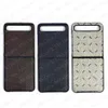Étuis de téléphone portable en cuir PU de luxe pour Samsung Z Flip 2 3 4 Fold Series Fold1 Fold2 Fold3 Fold4 AntiShock Shell Case IPhone 14 7496820