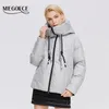 Miegofce Winter Women Jacke mit Kapuzenparka -Quilt Dicke weibliche Outwear -Marke D21902 211018