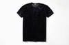 2022 New Arrival Men Velvet T-shirts For Summer Short Sleeve Tops Tees Clothing StreetWear Hip Hop Casual Tshirt Male BK01