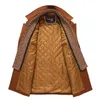 BOLUBAO Men Winter Wool Coat Men's Casual Brand Solid Color Wool Blends Woolen Pea Coat Male Trench Coat Overcoat 211106
