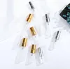 2ml 3ml 5ml 10ml Mini Pocket Glass Perfume Spray Bottle Portable Pen Shape Sprayer Pump Bottles In Stock SN2274