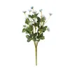 Dekorative Blumen Kränze Simulation Flone 15 Kopf Mini Künstliche Rose Blume Seidenstrauß Für Hochzeit Home Party Geschenk Raumdekoration