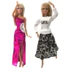 American Girl Dolls Dwa ustawione opcjonalna sukienka dla lalek Top Fashion Style spódnica kolorowe stroje całe ubrania lalki Dostęp 5195884