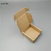 Gift Wrap 20 * 20 * 3CM Gegolfd Kartonnen Papier Pakket Boxen Business Delivery Mailing Box Carton