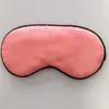 Groothandel imitated zijden slapen oog masker slapen gevoerde schaduw patch ogen cover vision zorg draagbare slaapplaatsen maskers ontspannen blinddoek