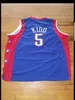 #5 Jason Kidd 1983-2004 All Star East Embroidery Stitching Retro College Basketball Jersey Anpassa valfritt namn och nummer