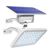 800lm Solarleuchten für den Außenbereich, wasserdichte Gartenlampen, ein Modus, trennbare und integrierte 48-LED-Wandleuchte, einstellbarer Winkel