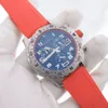 1884 mens watch Montre de luxe VK Quartz movement stainless steel orange dial Rubber strap relojes lujo para hombre Chronograph Watches Sport Wristwatch