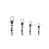 Fishing Hooks 8# Swivels Interlock Snap Lure Tackles Connectors 34mm Length Accessories