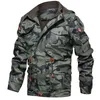 Marque Vêtements Automne Hommes Militaire Camouflage Veste Polaire Armée Tactique Multicam Mâle Coupe-Vent 211214