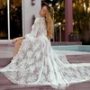 свадебное платье boho maxi