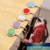 Creative Portable Metal Foldable Bag Purse Hook Handbag Hanger Purse Hook Handbag Holder Shell Bag Folding Table Hook 10 Colors