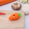 Silicone Anti Overflow Carrot Cute Spill-proof Pot Lid Holder Cookware Parts Rack Over-flow Stoppers Kitchen Cover Lifter RRE12776