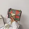 Handbag women's autumn foreign style small square fresh sweet and lovely strawberry one chain women factory outlet