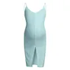 Summer Woman New Solid Color Halter Maternity Dresja linii A-Line G220309