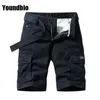 Zomer mannen mode casual militaire lading pocket broek mannelijke shorts tactische losse grote maat 6XL