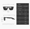Utomhus glasögon polariserade solglasögon kör nyanser manliga solglasögon för män retro skydd