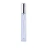 Vaporisateur verre flacon de parfum 10ml cylindrique transparent bouche à vis électrifié couvercle aluminium Eau De Toilette vide