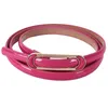 Belts High Rekommendation Lågpris Fashion Women's Vintage Accessories Casual Thin Leisure Leather Femme Belt A0322