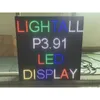 P3.91 500x500mm painel de tela de LED Super HD para exibição de aluguel de show ao ar livre, painel de alta qualidade, exibição de parede de vídeo LED