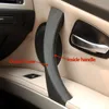 New Car Inner Handle Interior Door Panel Pull Trim Cover Gray Beige Black left Right For BMW 3 series E90 E91 316 318 320 325 328