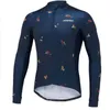 Pro Team MORVELO Maillot de cyclisme à manches longues pour hommes Chemise de vélo VTT Automne Respirant Séchage rapide Tops de course Vêtements de vélo de route Vêtements de sport en plein air Y21042127