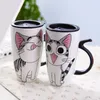 tasses d'animaux en céramique