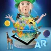 Nattljus Globe Projector Lamp Children Science Props Cool Starry Sky Projection Light Decoration For Bedroom Användbara gåvor Kid330m