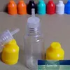 10 ADET E Suyu 15 ml Pet Plastik Damlalık Şişeleri Ile Çocuk Geçirmez Kap ve Uzun İnce İpuçları Plastik Şişeler Ücretsiz