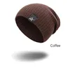 12 Colors New Solid Woman/Men Knitted Beanies Ladies Casual Cap Warmer Bonnet Autumn Winter Male/Female Baggy Cap Y21111