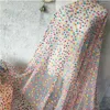 White Black Soft Rainbow Polka Dots Tulle Fabric Swiss Net Fabric And Printed Dots For Girl Dress Skirt By The Yard 210702353H