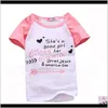 Baby Baby Maternity Drop Delivery 2021 Girls Casual Clothing Sets Letters Geometric Figure Print Flower Fashion Suits Infant Outfits Kids Top