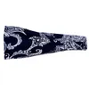 Designer Women Yoga Hair Bands Sport Headband Milk Silk Butterfly Floral Printed Wide HairBands Outdoor Fitness Hairs Accessories WLL767