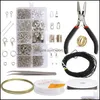 Clasps Hooks Composants JewelryAlloy Assories Résultats Set Tools Copper Open Saut Rings Oreille Brands Bijoux de fabrication Kits 763898581