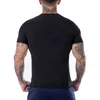 Mens Compression Shirt Afslanken Body Shaper Vest Workout Tank Tops ABd Buik Onderhokken Sweat Sauna Shapewear Thermo T-shirt