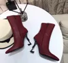 2021 Europeia e Americana Mulheres Especial-Empresa Botas de Couro Material de Couro Moda Classic Tamanho 35-41