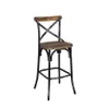 ABD Stok Yemek odası mobilya bar sandalye (1 adet) antika siyah antika meşe 96640 A54