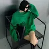 가을 패션 파리 패션 여성용 스웨터 4 색 믹스 디자이너 하이 엔드 C 레터 프린트 캐시미어 스웨터 칼라 부드럽고 편안한