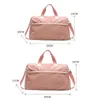 Sacs de plein air Grand Sport Fitness pour femmes 2021 Gym Formation Sac à bandoulière Lady Rose Yoga Chaussures Compartiment Sac à main Voyage Bagages