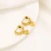 Pendientes de gota rellenos de oro macizo fino de 24k, joyería de moda de amor, corazón colgante, arracadas de Oriente Medio, oro laminado