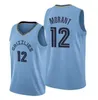 Grizzliess Ja Morant Basketball Jerseys Marcus Smart Derrick Rose Jaren Jackson Jr. Desmond Bane City Jersey Ziaire Williams Yuta Watanabe Men retro