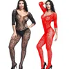 Bas femmes chaud fullbody ouvert entrejambe filet bonneterie intime lingerie sous-vêtements chemise de nuit tuyau sexy bas