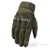 Écran tactile dur Knuckle gants tactiques en cuir PU armée Combat Airsoft Sport de plein air cyclisme Paintball chasse Swat