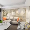 Wallpapers Custom Po Wallpaper Wandbild 3D Ball Space Swirl Modern TV Hintergrund für Wohnzimmer Rollen