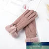 Gants chauds d'hiver pour femmes Brossés et épais Coupe-vent Cyclisme en plein air Conduite Chaud Conception experte des prix d'usine Qualité Dernier style Statut d'origine