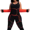 CXZD 3 1 kadın yüksek bel uyluk düzeltici ve popo kaldırıcı neopren ter shapewear push up zayıflama bacak şekillendirici ayarlanabilir kemer 210402