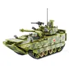 Ultraman Edukacyjny M60 Magach Izrael Główny Battle Tank Modle Zestawy wojskowe zabawki Bloki dla chłopca