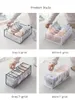 Storage Drawers 2022 Household Folding Mesh Underwear Box Socks Bra Drawer Type Separate Sorting Discount